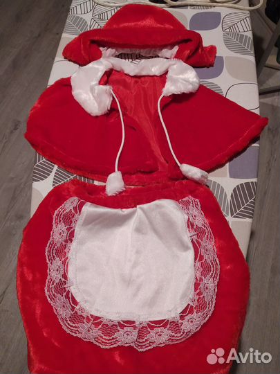 Костюм красной шапочки 116