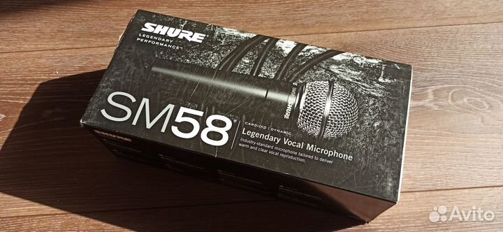 Микрофон shure sm 58