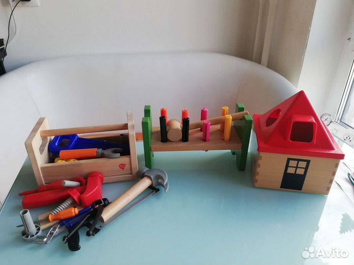 Развивающие деревянные игрушки IKEA