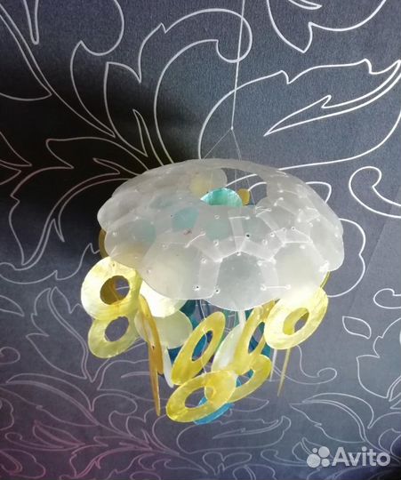 2 подвеса из ракушек под лампы или без