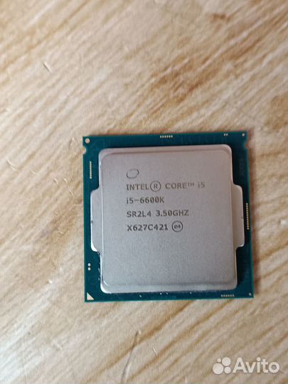 Процессор Intel Core i5 6600k