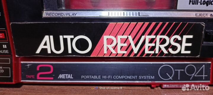 Наклейки на магнитофон sharp QT-94,95