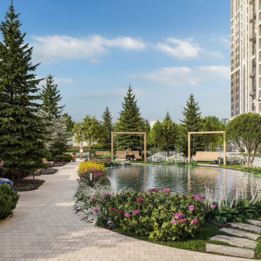 3-к. квартира, 97,1 м², 6/27 эт.