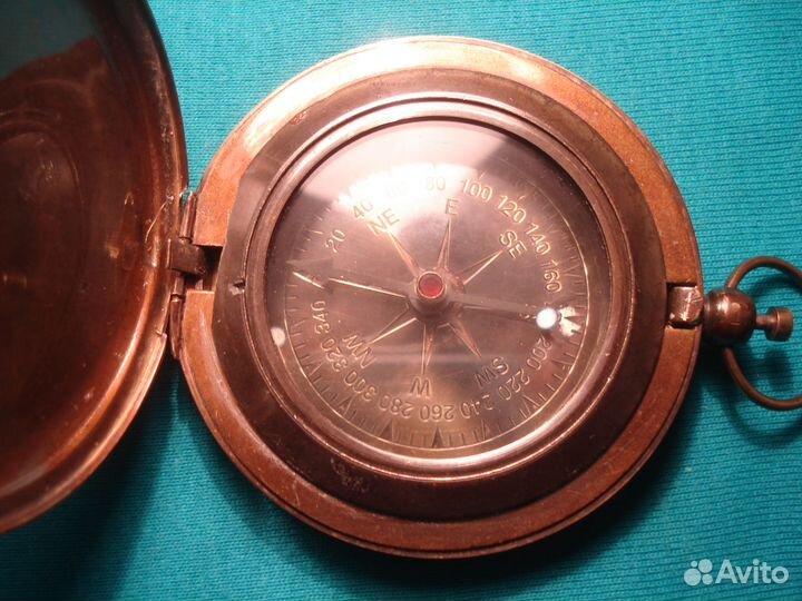 Компас Военный Морской вмф Бронза Лондон Корабль