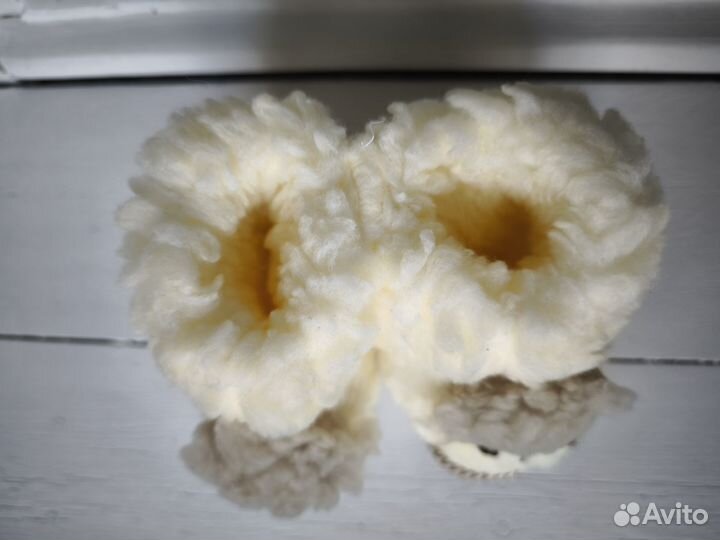 Пинетки теплые для девочки 14