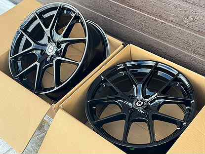 Диски R18 4x100 HRE P101 Rio Solaris Vesta Черный