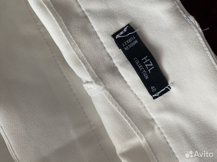 Брюки палаццо белые женские новые