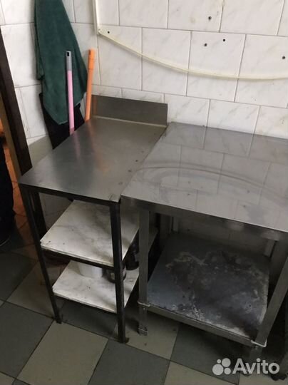 Столы из нержавейки бу