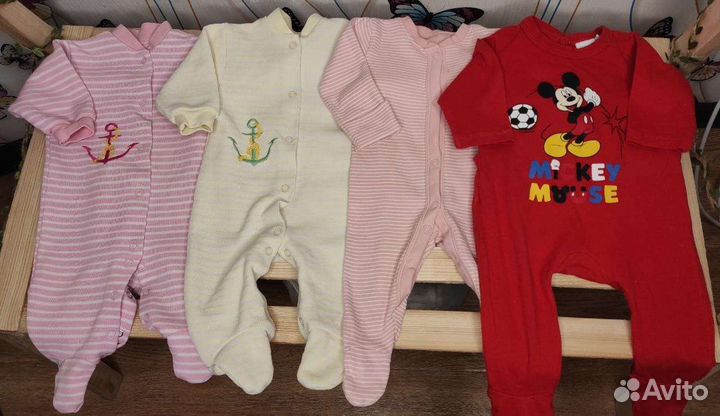 Вещи пакетом для новорожденной девочки