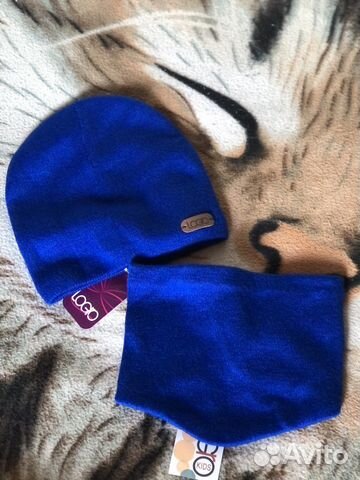 Шапка и снуд детская