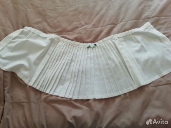 Теннисная юбка белая