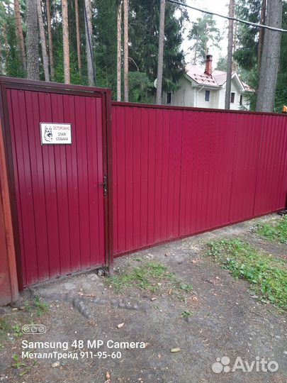Откатные ворота под ключ от производителя