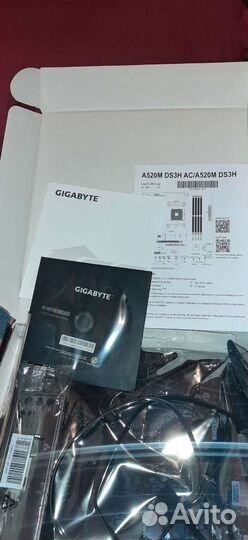 Материнская плата а520м