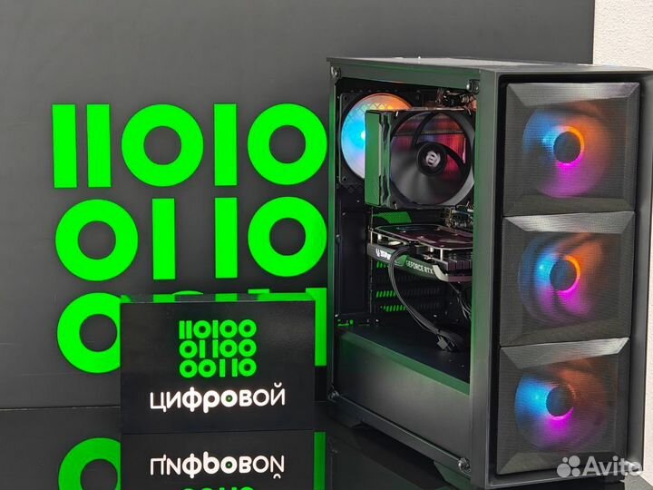 Игровой пк/Ryzen 5 5600/RTX 4060 Ti 8Gb/DDR4-32Gb