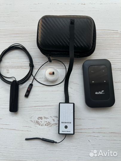 Микрокамера (Q:8) и микронаушник Pro