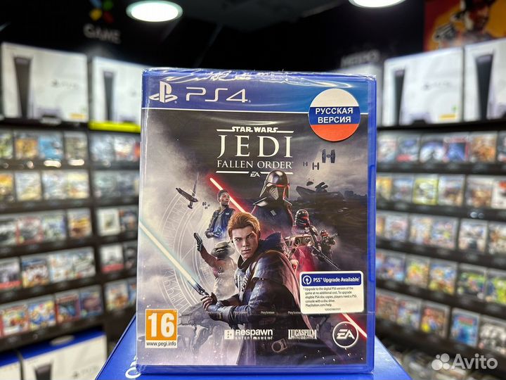 Игры для PS4: Звездные Войны Джедаи: Павший Орден