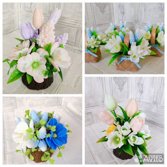 Весенний букет. На 8 марта