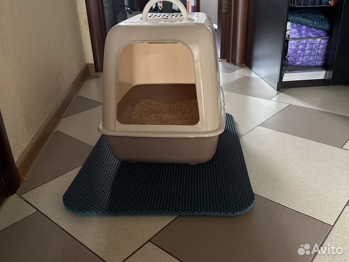 Коврик для кошачьего туалета