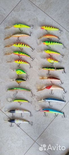 Воблеры для троллинга бу