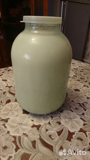 Молоко домашнее цельное