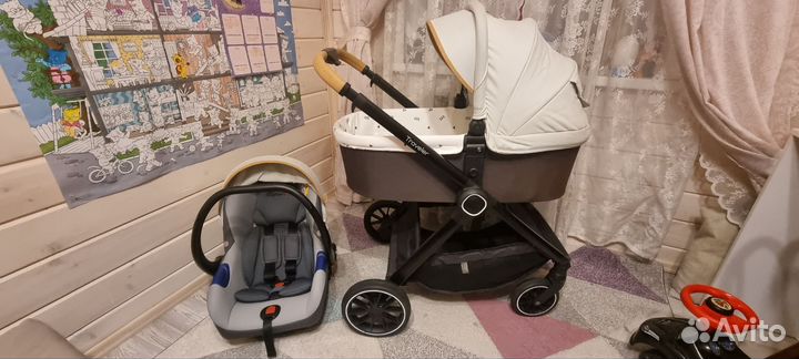 Коляска Esspero Traveler + люлька-переноска Mars s