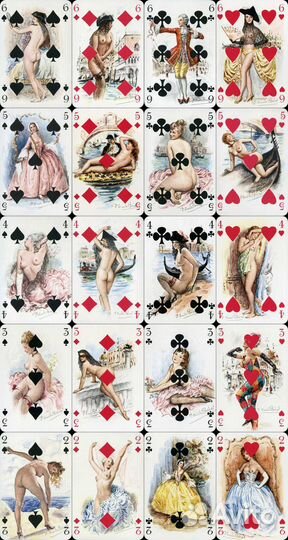Карты игральные Памяти Казановы