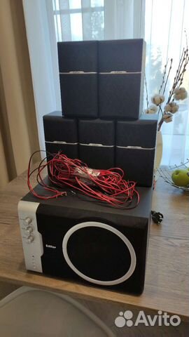Колонки для компьютера с сабвуфером