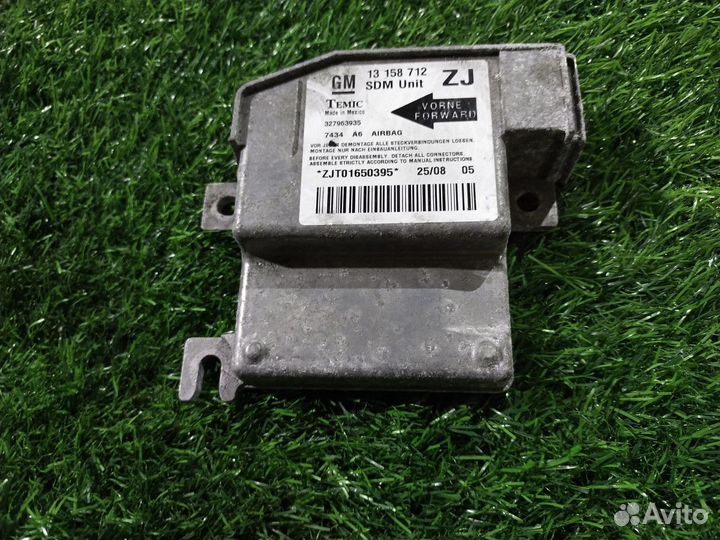 Блок управления AIR BAG Opel Meriva