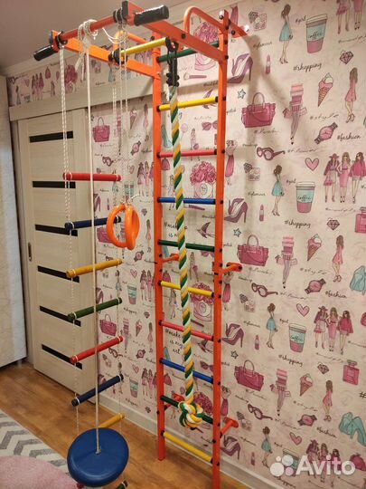 Детская шведская стенка бу