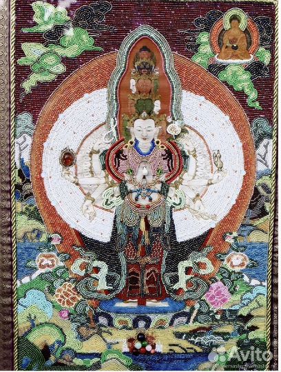 Тханка Будда Сострадания (на заказ)