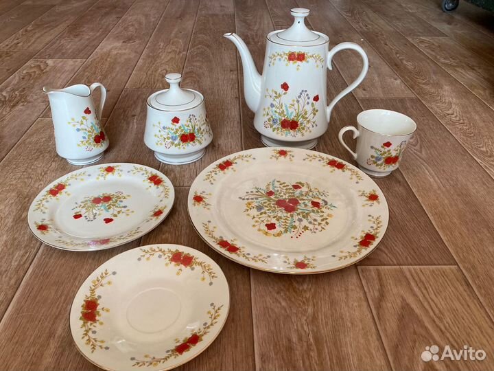 Чайно кофейный сервиз