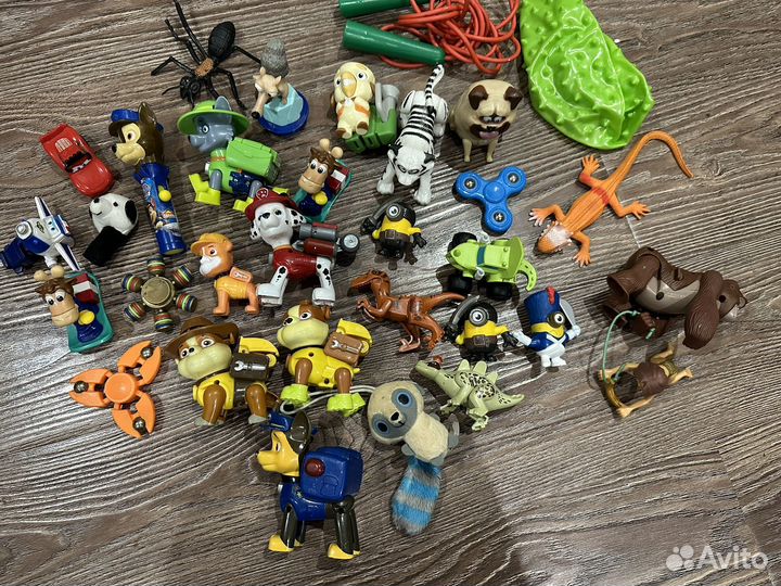 Три пакета игрушек для мальчика