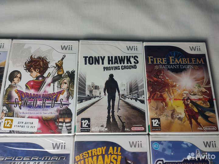 Запечатанные игры для Nintendo Wii