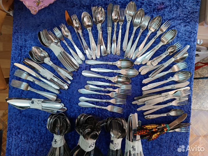 СССР ложки вилки нержавейка