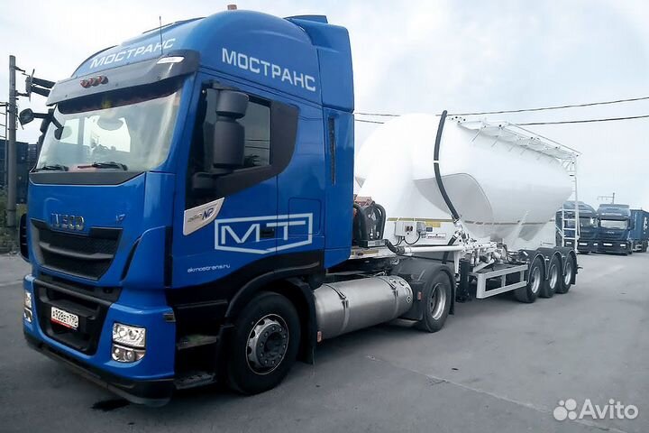 Требуется водитель кат Е на цементовозы