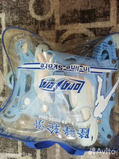 Роликовые коньки детские раздвижные