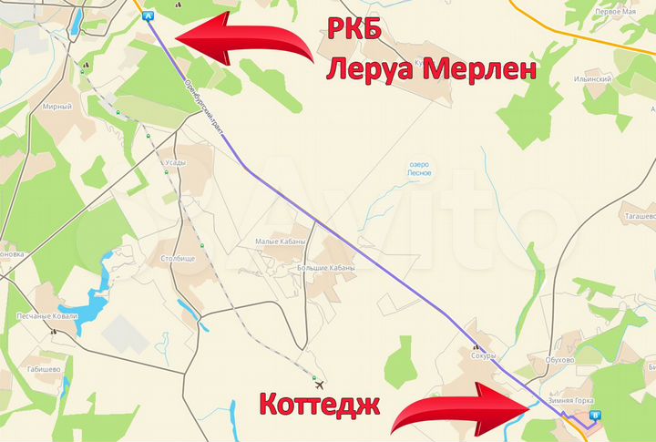 Коттедж 120 м² на участке 5 сот.