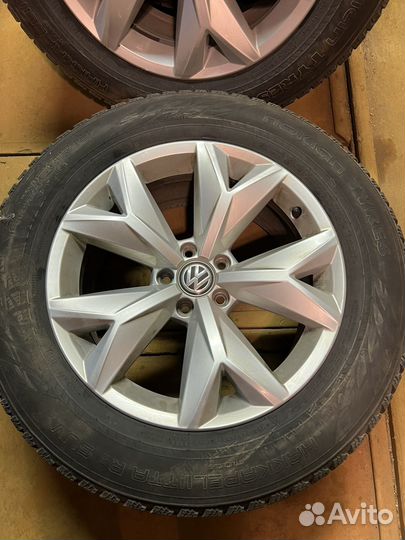 Диски и резина 4шт Volkswagen Terramont r18