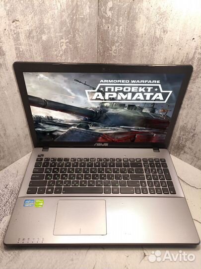 Надежный Asus Nvidia 2Гб/SSD/intel/15.6 Дюйма/HDD