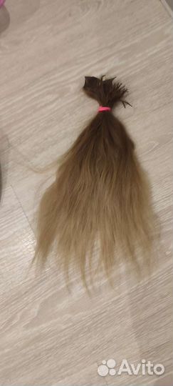 Волосы для наращивания натуральные бу