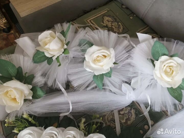 Свадебное украшение для авто