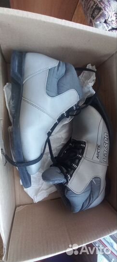 Лыжи беговые детские 150 с ботинками 36