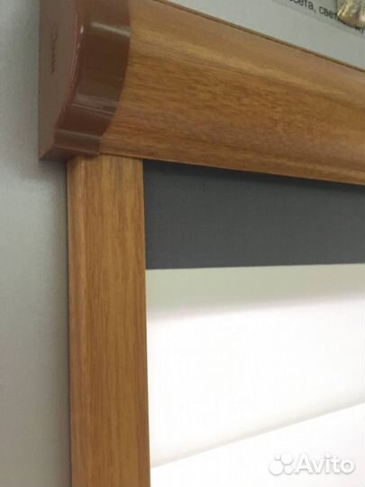 Рулонные шторы Уни 2 цветные