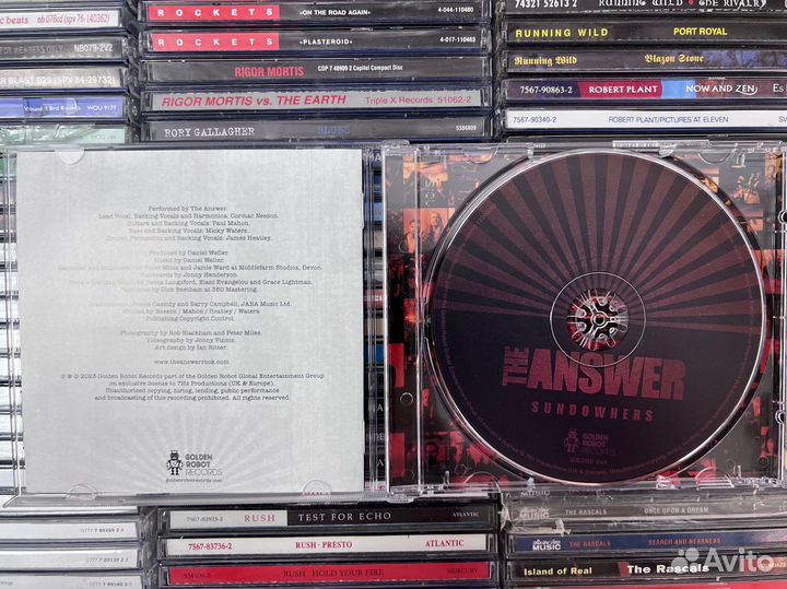 Музыкальные cd диски The Answer