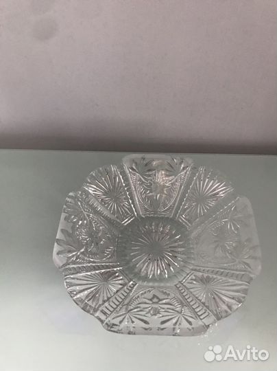 Ваза хрустальная для фруктов