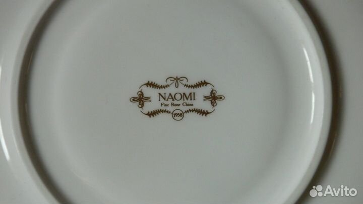 Сервиз чайный «Naomi», костяной фарфор, Япония