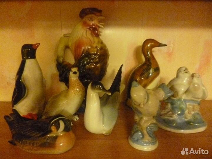 Птицы фарфоровые