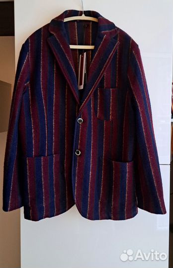 Новый пиджак из шерсти Gianni lupo Италия