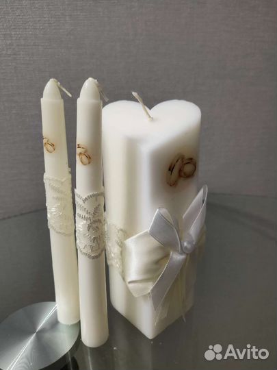 Свечи для венчания, свадебные