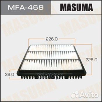 Фильтр воздушный Masuma MFA-469 MFA-469 Masuma